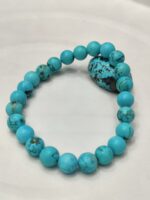 Blue Magnesite Turquoise (Firoza) Bracelet - for Astrologers & Occultists