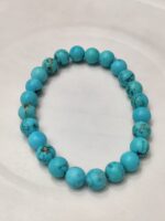 Blue Magnesite Turquoise (Firoza) Bracelet - for Astrologers & Occultists - Image 4