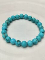 Blue Magnesite Turquoise (Firoza) Bracelet - for Astrologers & Occultists - Image 5