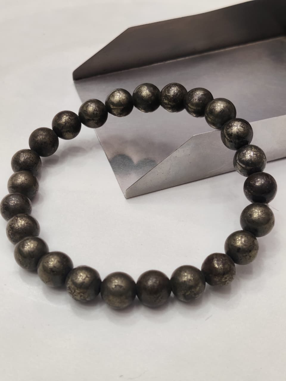 WhatsApp Image 2026-02-07 at 5.28.39 PM Pyrite Bracelet (High Energy) - Image 1