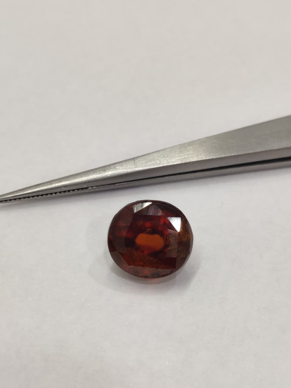 WhatsApp Image 2026-02-13 at 1.52.38 PM Natural Hessonite 5.69 Carats (Cylone Gomed) - Image 1