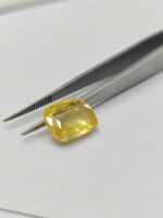 Natural Yellow Sapphire  9 Carats - Ceylon, Sri Lanka (No Heat, No Treatment) - Image 4