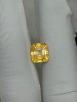 Natural Yellow Sapphire (Pukhraj) – 5.85 Carats (6.43 Ratti) | Unheated & Untreated | Ceylon, Sri Lanka