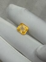 Natural Yellow Sapphire (Pukhraj) – 5.85 Carats (6.43 Ratti) | Unheated & Untreated | Ceylon, Sri Lanka - Image 4