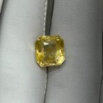 Natural Yellow Sapphire (Pukhraj) – 10.35 Carats (11.38 Ratti) | Unheated & Untreated | Ceylon, Sri Lanka