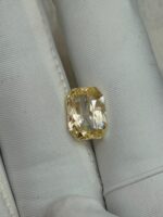 Natural Yellow Sapphire (Pukhraj) – 5.14 Carats (5.56 Ratti) | Premium Quality | Ceylon, Sri Lanka - Image 3