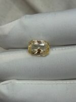 Natural Yellow Sapphire (Pukhraj) – 5.14 Carats (5.56 Ratti) | Premium Quality | Ceylon, Sri Lanka - Image 6