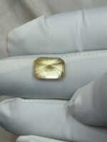 Yellow Sapphire (Pukhraj) – 8.06 Carats (8.86 Ratti) | Emerald Cut | Premium Ceylon Sri Lanka - Image 6
