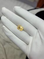 Yellow Sapphire (Pukhraj) – 8.06 Carats (8.86 Ratti) | Emerald Cut | Premium Ceylon Sri Lanka - Image 5